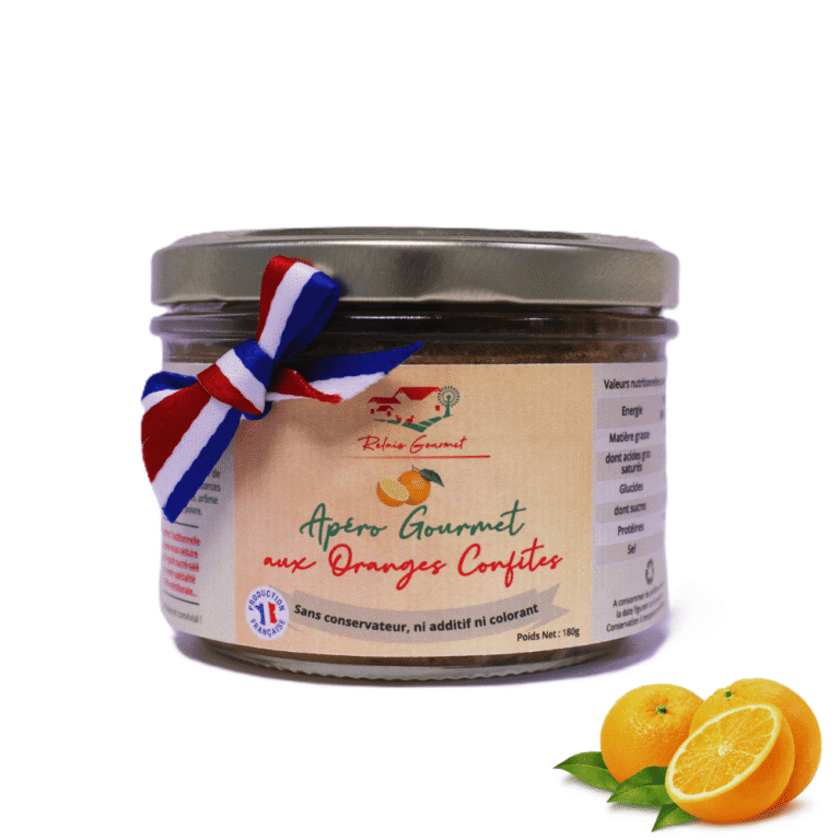 Relais Gourmet - Apéritif Gourmet aux Écorces d'Oranges Confites