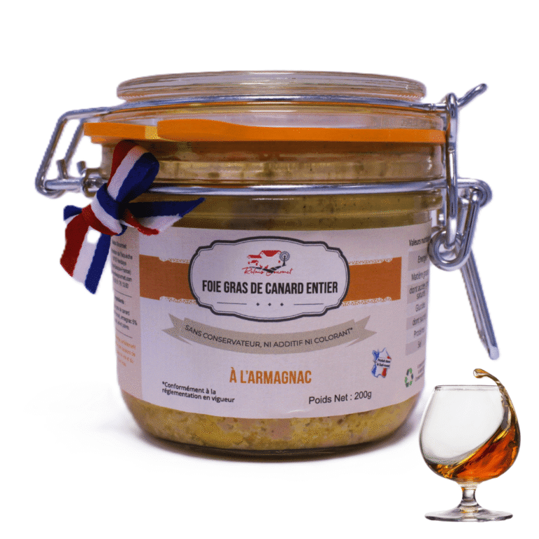 Relais Gourmet - Relais Gourmet - Foie Gras Entier 100 % Sud-Ouest sans Colorant sans Additif et sans Conservateur À L'Armagnac