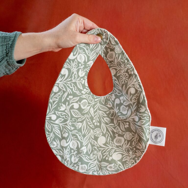 Maison Primavera - Bavoir Chant d'oiseaux - Origines