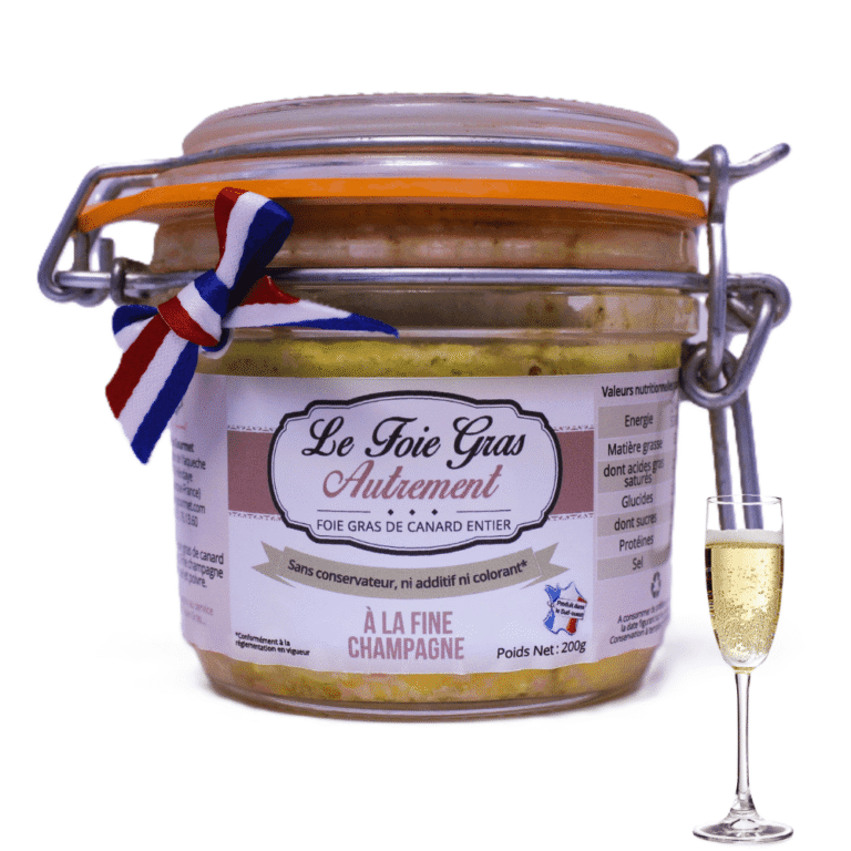 Relais Gourmet - Foie Gras Entier à la Fine Champagne 80g