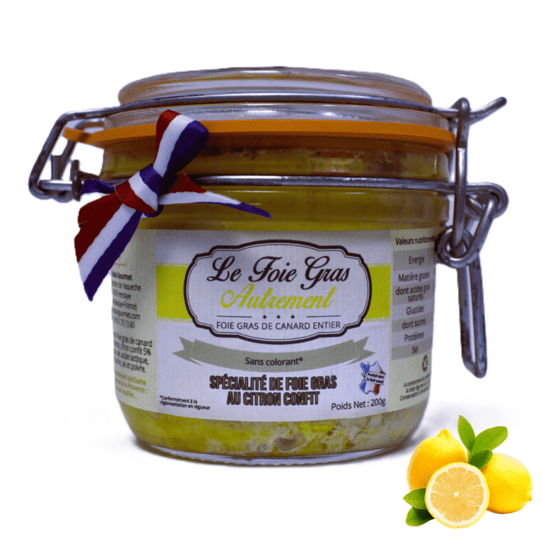 Relais Gourmet - Foie Gras Entier au Citron Confit 80g