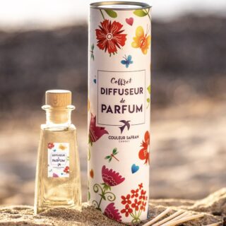 Couleur Safran - coffret diffuseur de parfum