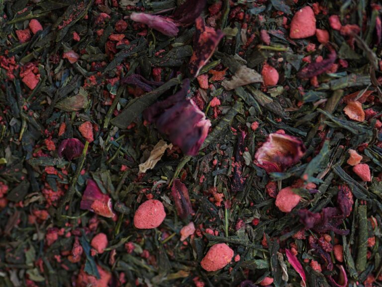 DSC07333 Maison Théerie - N°8 Thé vert Fraise "La fraiseraie"