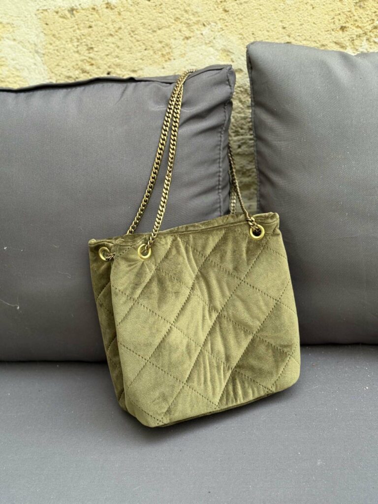 Maison Mallow - Sac Seau Margot Vert Olive