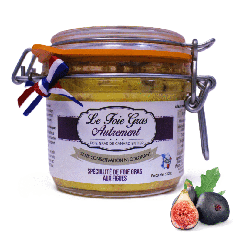 Relais Gourmet - Relais Gourmet - Foie Gras Entier 100 % Sud Ouest sans Colorant sans Additif et sans Conservateur Sud-Ouest Aux Figues