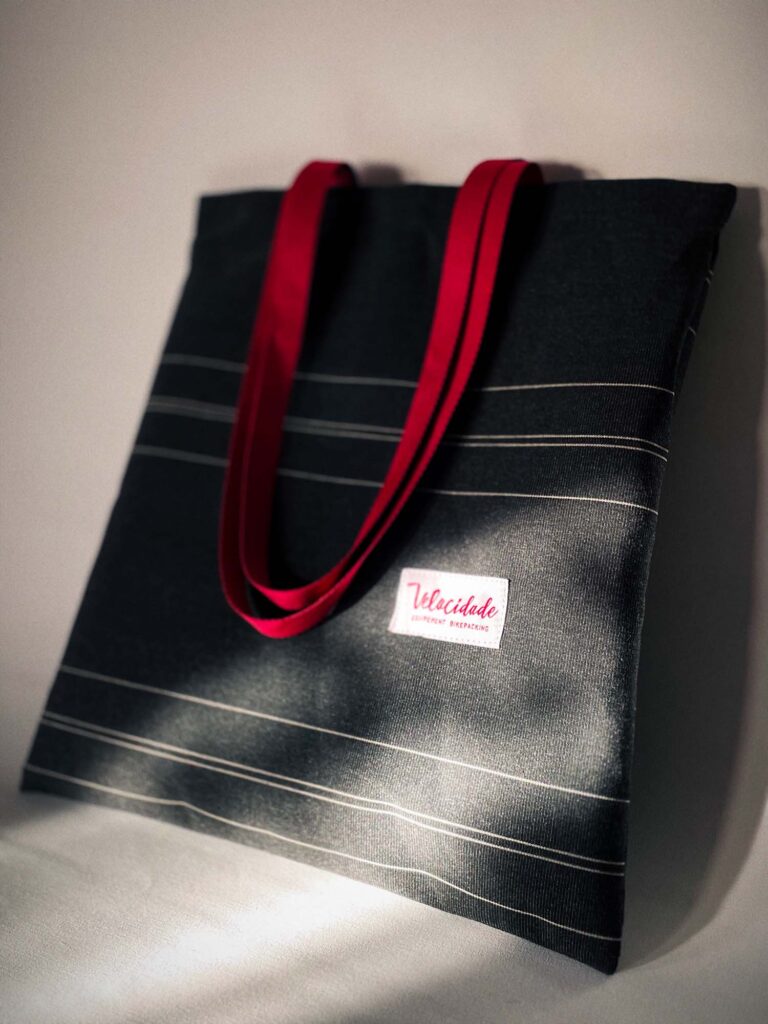 Atelier Velocidade - Fourre tout tote bag – Noir