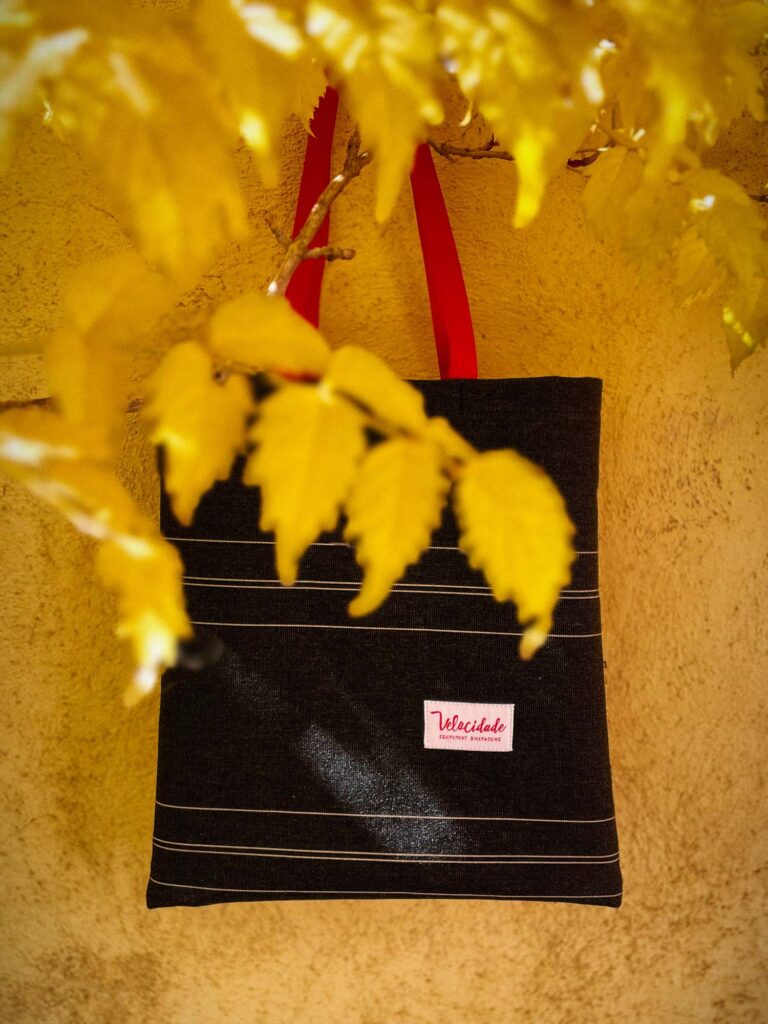 Atelier Velocidade - Fourre tout tote bag – Noir