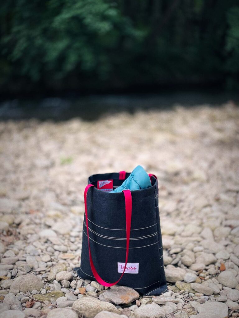 Atelier Velocidade - Fourre tout tote bag – Noir