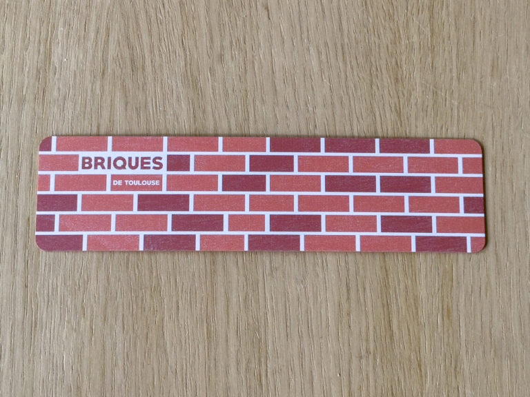 Reine Mère - Marque-page - Briques