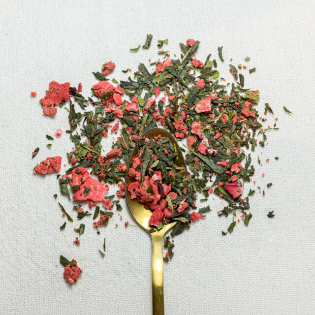 Maison Théerie - N°8 Thé vert Fraise "La fraiseraie"