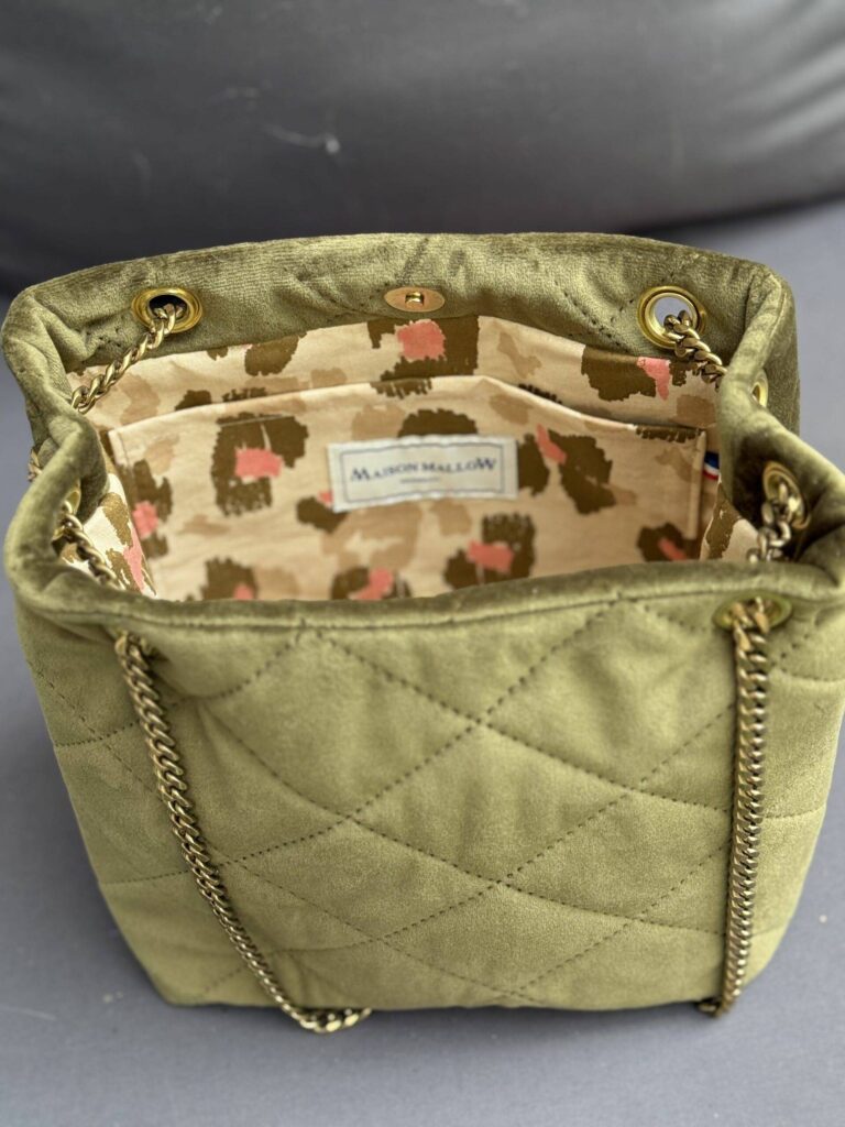 Maison Mallow - Sac Seau Margot Vert Olive