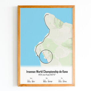 The Post Trace - Affiche Triathlon de Kona