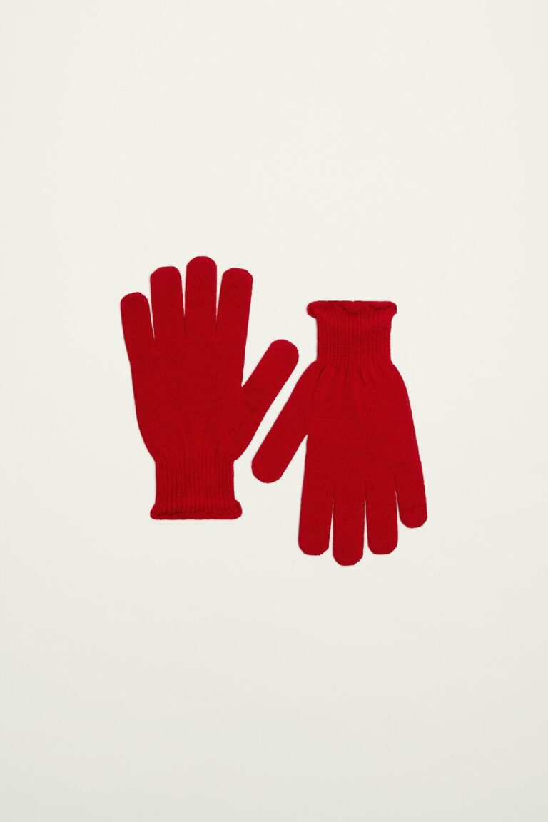 Nitto Knitwear - Gants Missak - Rouge