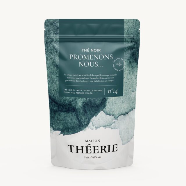 Maison Théerie - N°14 Thé noir Myrtille Amande "Promenons-nous..."