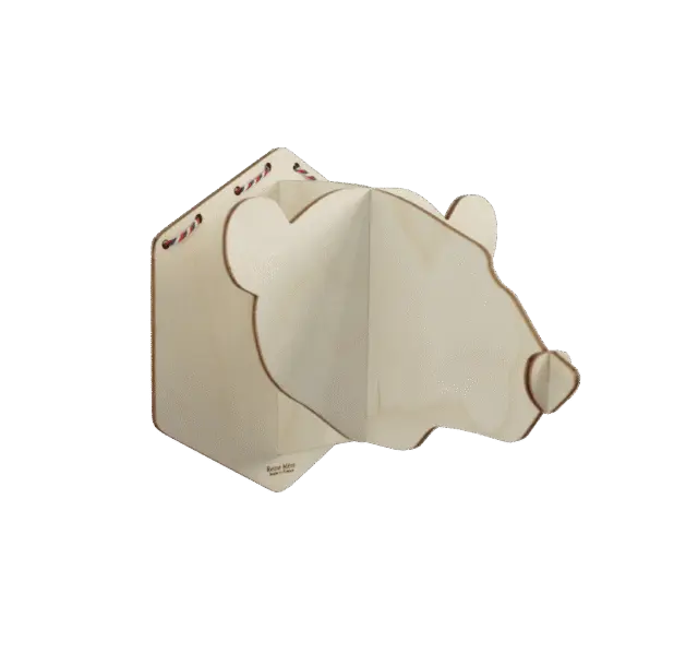 Reine Mère - Trophées animaux en bois – Paul