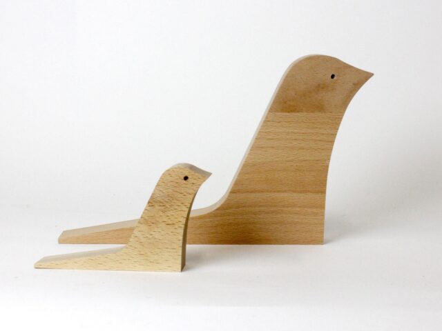 Rossi2 Reine Mère - Rossignol - Cale porte en hêtre massif - Grand