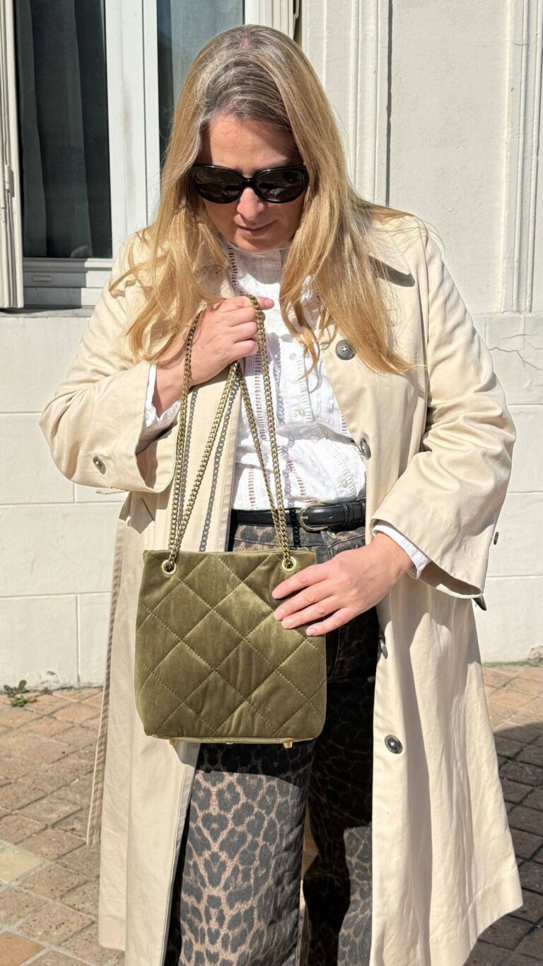 Maison Mallow - Sac Seau Margot Vert Olive