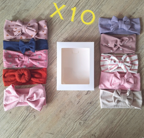 X7 20250320 170346 0005 La Fabrique A DeDeuh - LOT : 10 Bandeaux finitions mixtes