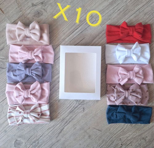 La Fabrique A DeDeuh - LOT: 10 Bandeaux NOEUD