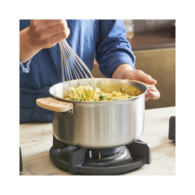 DE BUYER - Anses amovibles x2 Loqy De Buyer - bois de hêtre