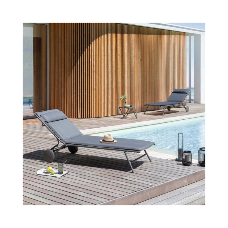 LAFUMA MOBILIER - Bain de soleil Lafuma Mobilier Miami II Rives Becomfort - 4 coloris