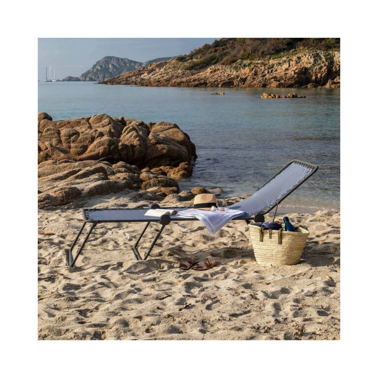 LAFUMA MOBILIER - Bain de soleil Lafuma Mobilier Siesta Batyline Ciel