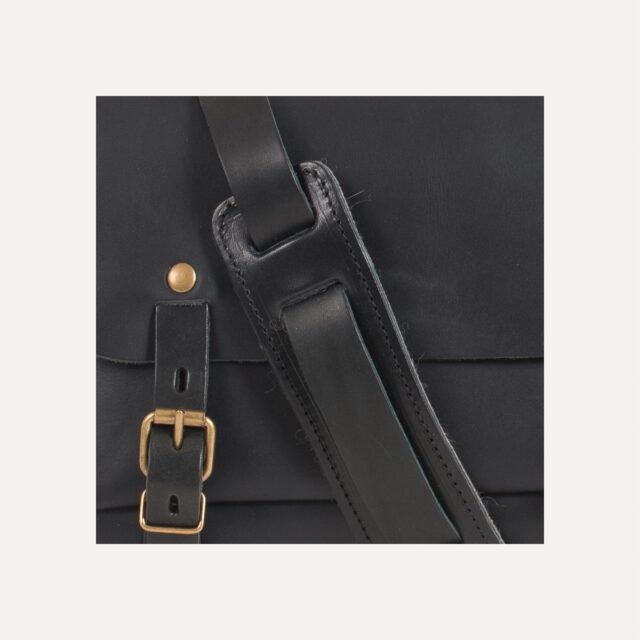 Bleu De Chauffe - Bandoulière Mousqueton - Noir