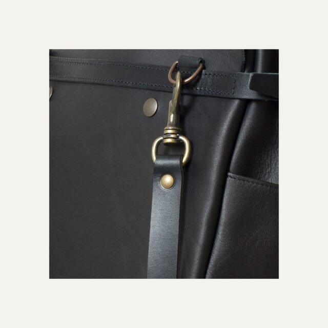 Bleu De Chauffe - Bandoulière Mousqueton - Noir