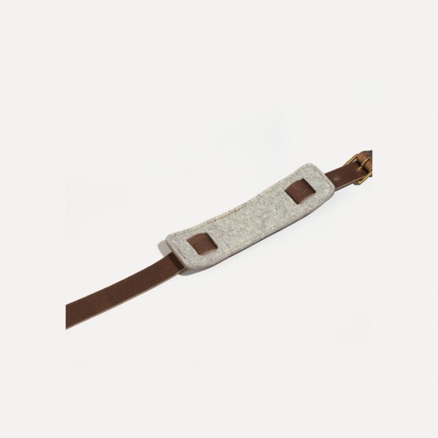 Bleu De Chauffe - Bandoulière Mousqueton - Palissandre