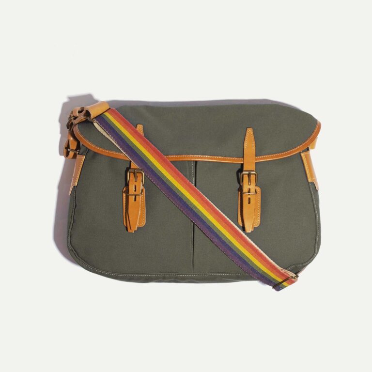 Bleu De Chauffe - Bandoulière STRIPE Musette - Rainbow