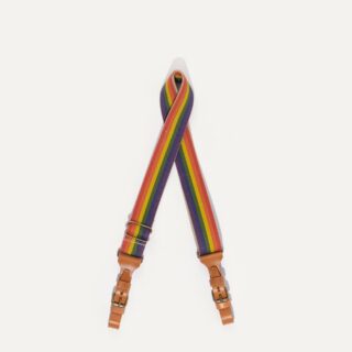 Bleu de Chauffe - Bandoulière STRIPE Musette  Rainbow