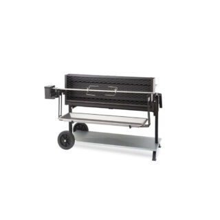 Le Marquier - Barbecue à charbon à méchoui Le Marquier sur chariot