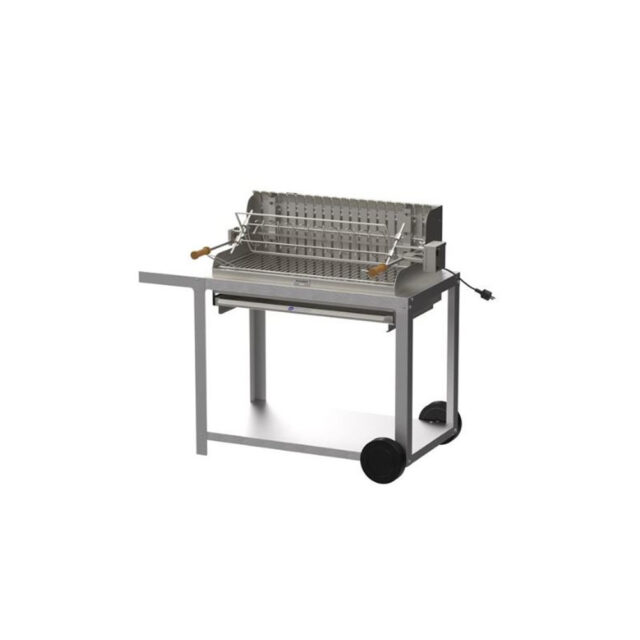 LE MARQUIER - Barbecue à charbon Irissarry inox Le Marquier - avec ou sans chariot