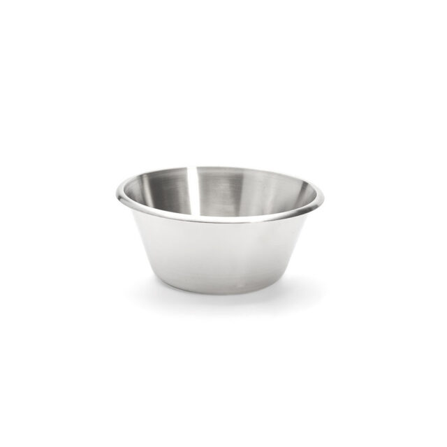 DE BUYER - Bassine conique DE BUYER en inox bord roulé ouvert - 7 tailles