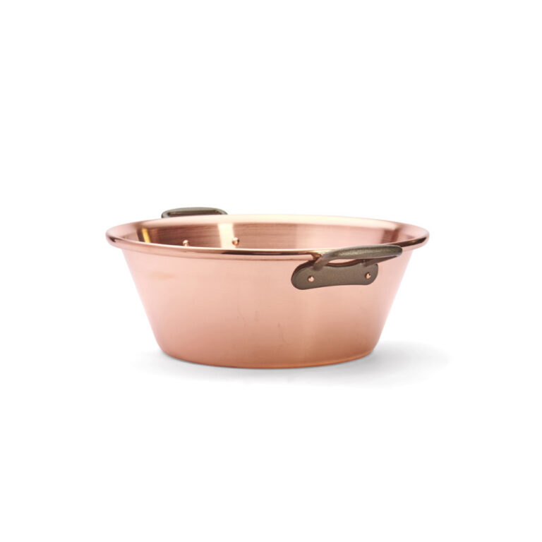DE BUYER - Bassine à confiture De Buyer en cuivre massif 40cm