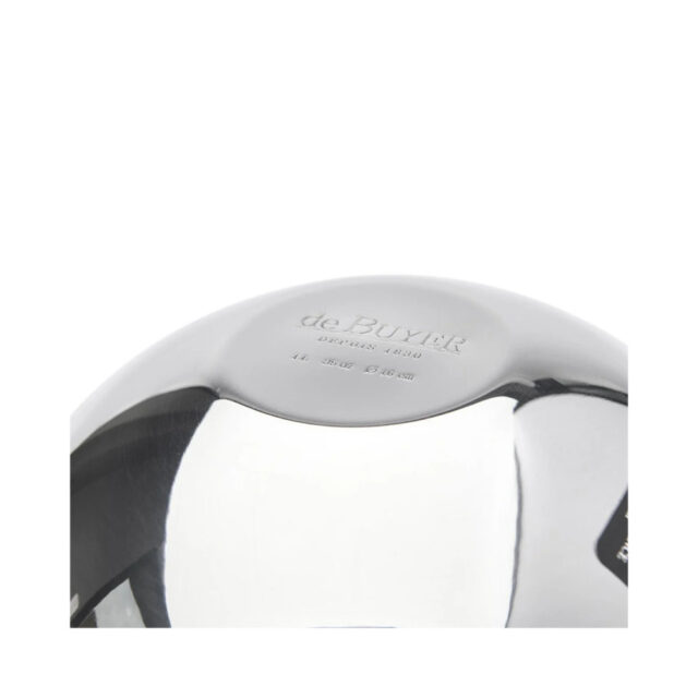 DE BUYER - Bassine demi-sphérique DE BUYER en inox bord roulé ouvert - 4 tailles