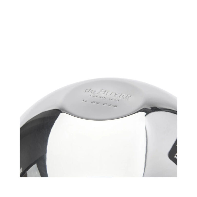 DE BUYER - Bassine demi-sphérique DE BUYER en inox bord roulé ouvert - 4 tailles