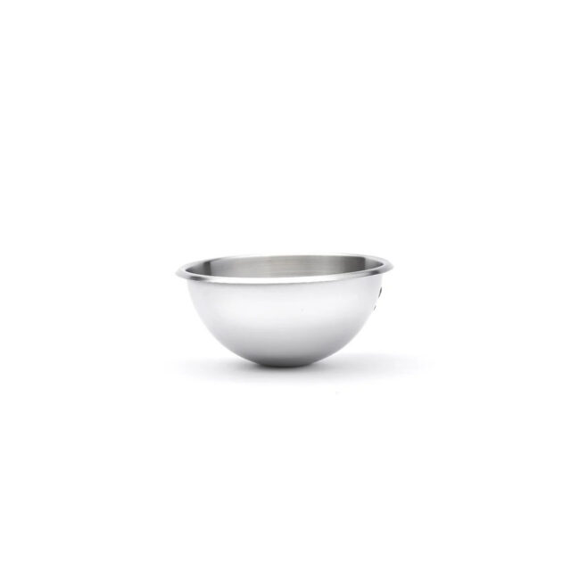 DE BUYER - Bassine demi-sphérique DE BUYER en inox bord roulé ouvert - 4 tailles