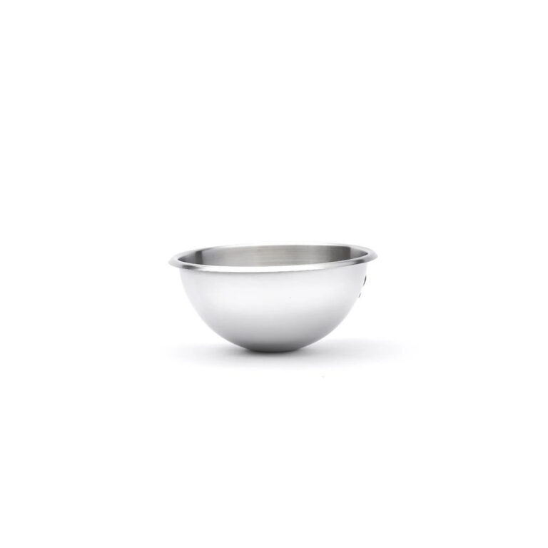 DE BUYER - Bassine demi-sphérique DE BUYER en inox bord roulé ouvert - 4 tailles