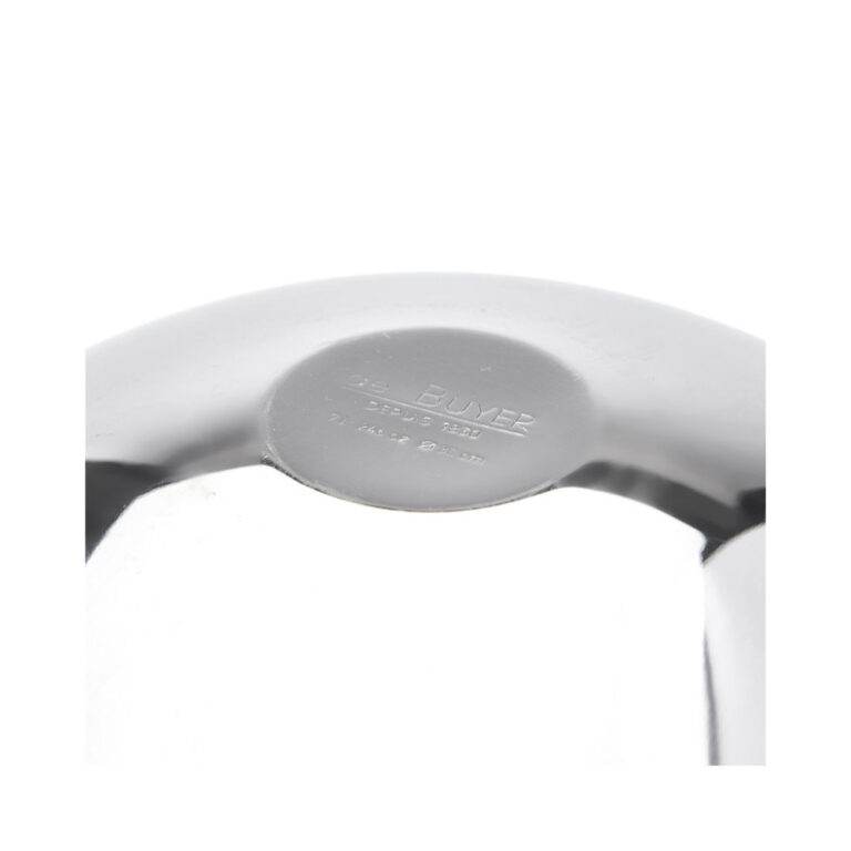 DE BUYER - Bassine demi-sphérique DE BUYER en inox bord roulé ouvert - 4 tailles
