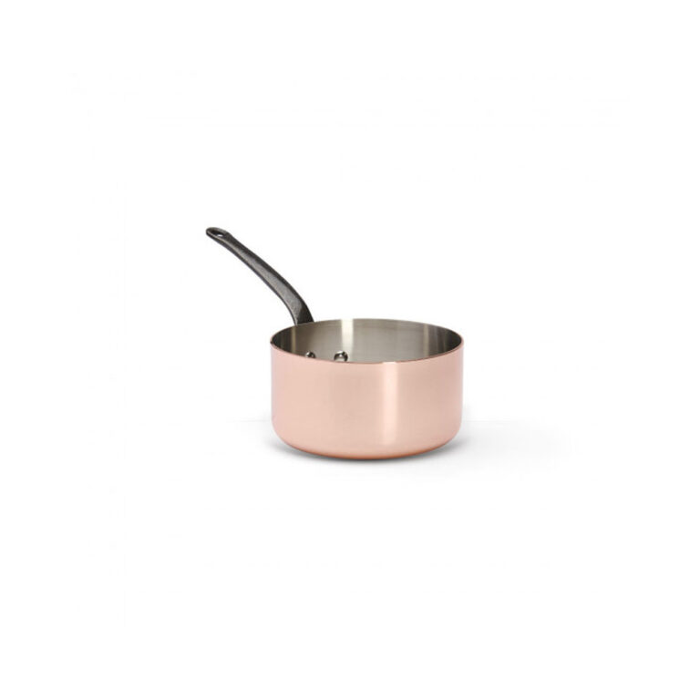 DE BUYER - Batterie de 5 casseroles DE BUYER Inocuivre cuivre poignée fonte