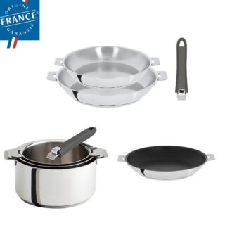 CRISTEL - Set batterie Cristel Mutine amovible 8 pièces