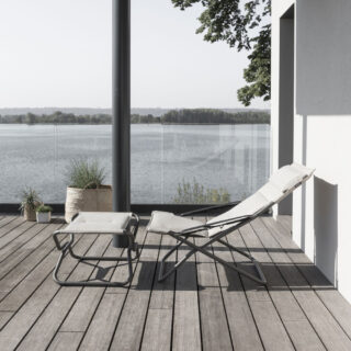 LAFUMA Mobilier - BAYANNE Transat LAFUMA MOBILIER – Latte