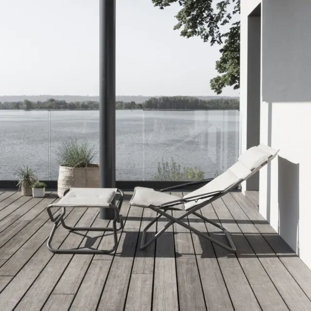 LAFUMA Mobilier - BAYANNE Transat LAFUMA MOBILIER – Latte