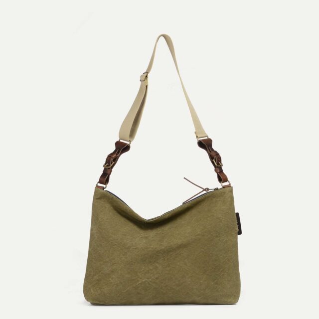 Bleu De Chauffe - Besace Baskia - kaki US Stonewashed