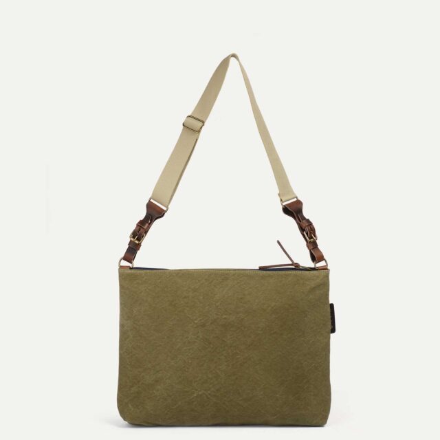 Bleu De Chauffe - Besace Baskia - kaki US Stonewashed