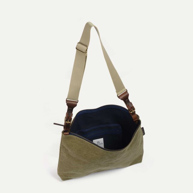 Bleu De Chauffe - Besace Baskia - kaki US Stonewashed