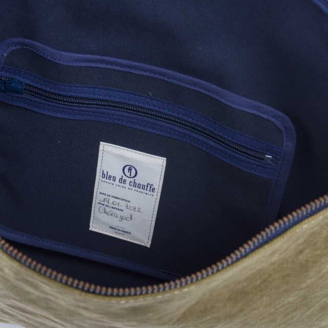 Bleu De Chauffe - Besace Baskia - kaki US Stonewashed