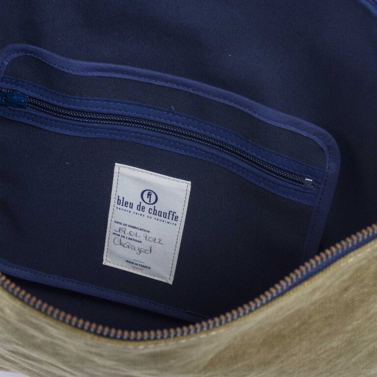 Bleu De Chauffe - Besace Baskia - kaki US Stonewashed