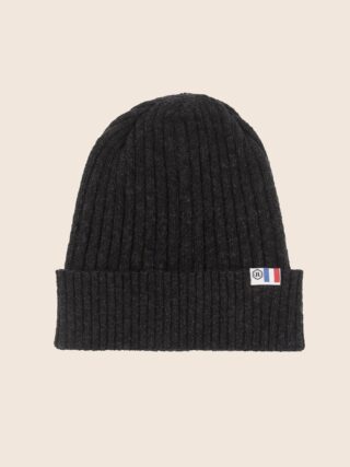 JULES & JENN - Bonnet coton recyclé noir